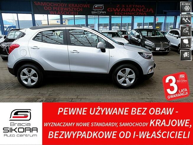 Opel Mokka X 1,6 16V Benzyna TEMPOMAT+Led 3 Lata GWARANCJA I-wł Kraj Bezwypadkowy