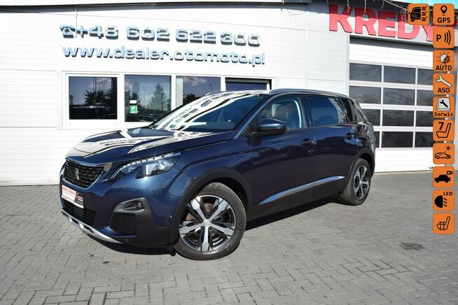 Peugeot 5008 1.2i 7-osób 100% bezwypadkowy Panorama Navi Kamera Euro-6b 157tys.km