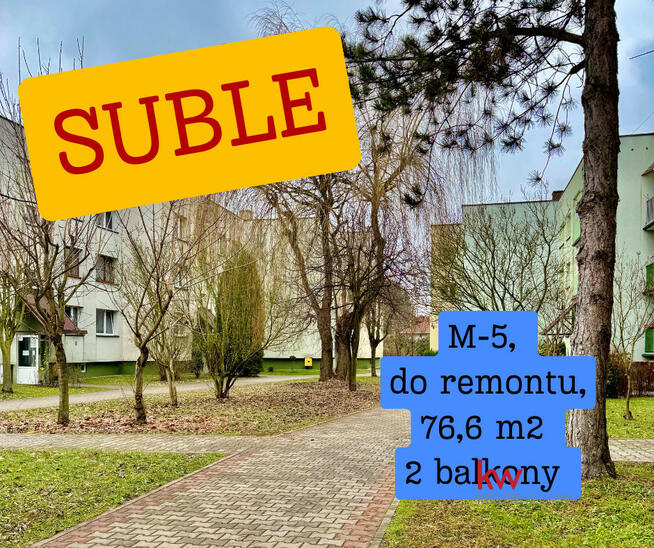 Mieszkanie Tychy Suble, Husarii Polskiej