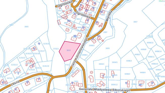 Działka budowlana Chodzież, J. Kochanowskiego