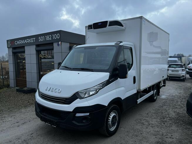 Iveco Daily 35s14 kontener chłodnia, winda, automat, Carrier