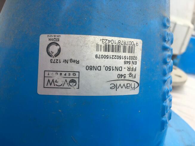 zwężka kołnierzowa hawle 150/80 FFR-DNA50, DN80