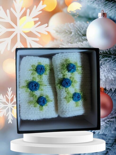 Skarpetki góralskie wełniane