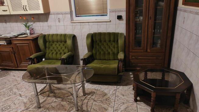 Sofa rozkładana + 2 fotele