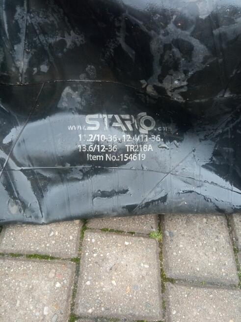 dęntka 1 sztuka 11,2/10- r36 lub 13,6/12-36 r starka cena 17