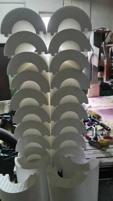 Otuliny styropianowe do rur fi 110