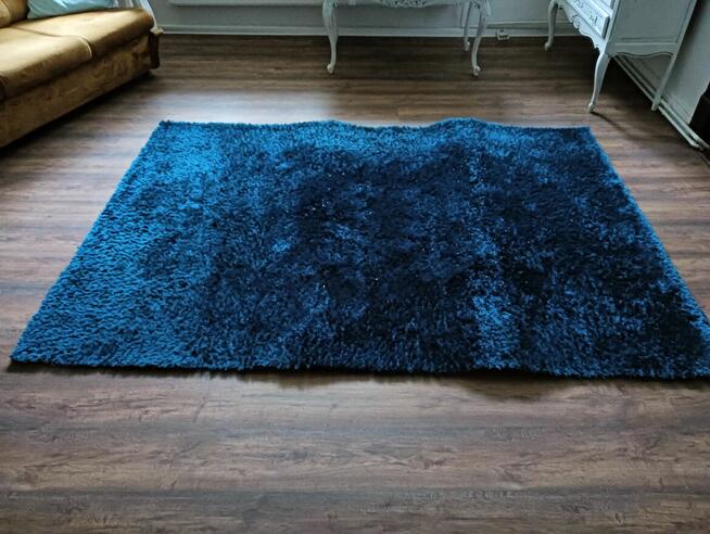 Dywan ze srebrną nitką 230x165 Agata