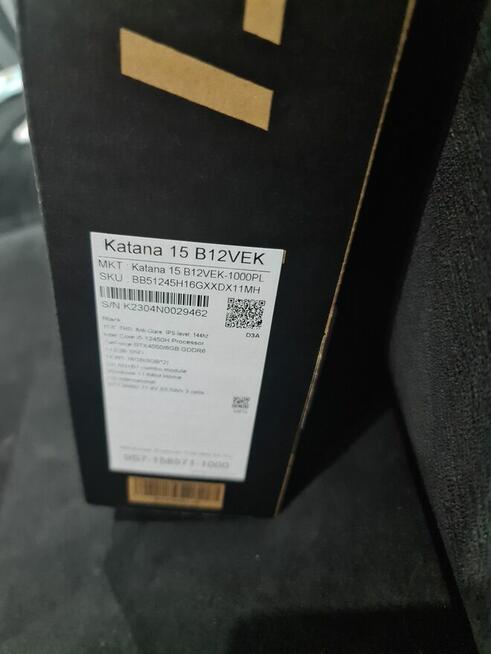 Laptop Msi katana 15