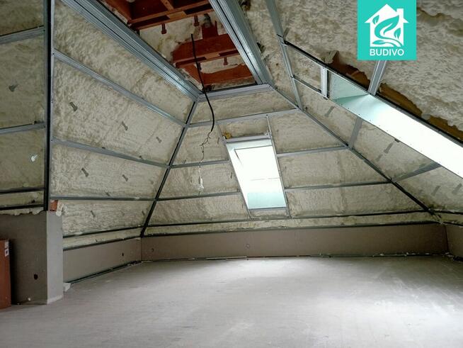 Ocieplenia pianką PUR, izolacje CELULOZĄ poddasza strop dach