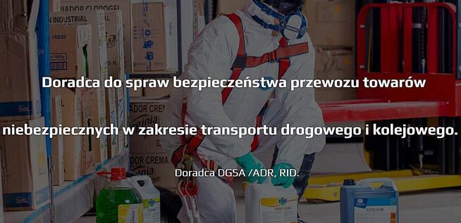 ADR DGSA RID IMDG Doradca rozliczania tacho Siedlce