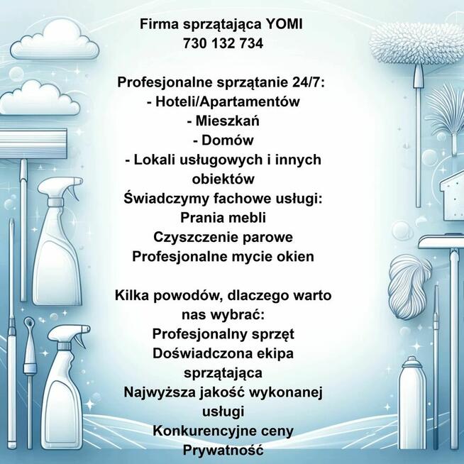 Profesjonalne sprzątanie 24/7: