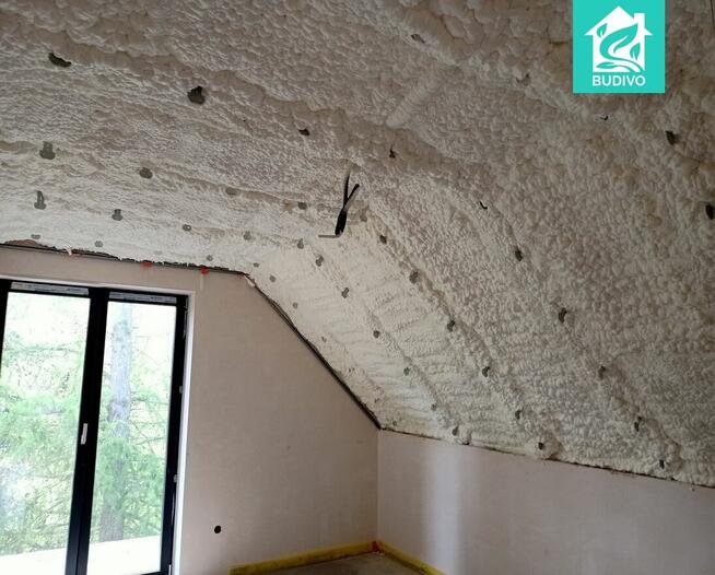 Ocieplenia pianką PUR, izolacje CELULOZĄ poddasza strop dach