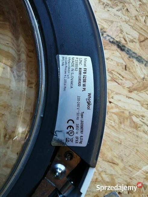 Drzwi do pralki whirlpool