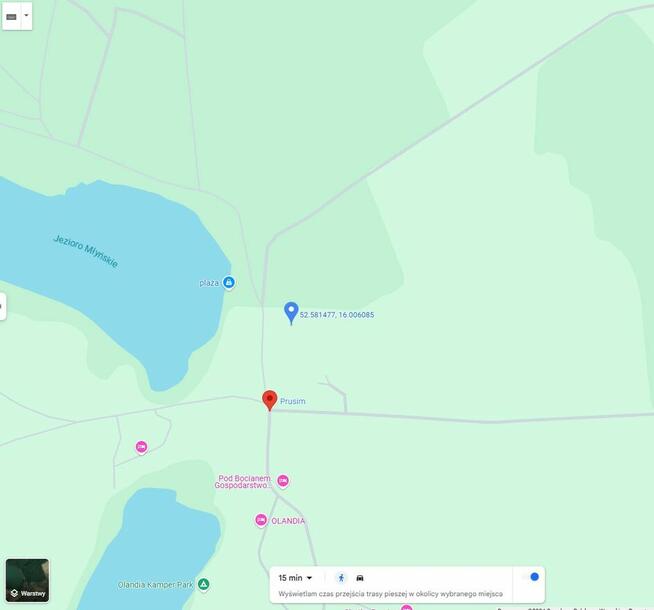 prusim, budowlana 1492 m2