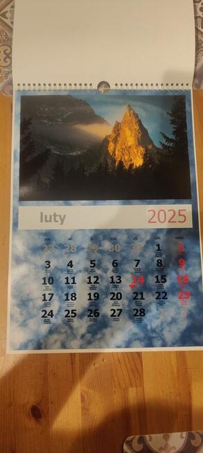 Kalendarz na rok 2025