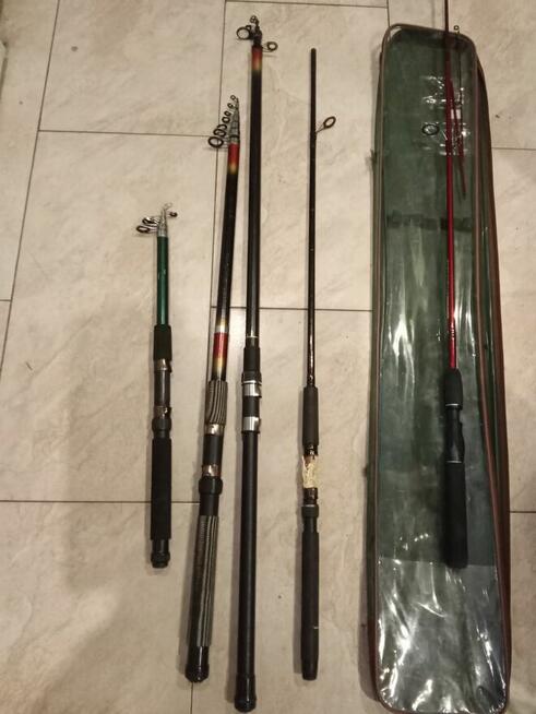 Sprzedam Komplet Wędek Dla Rybaka Okazja Polecam