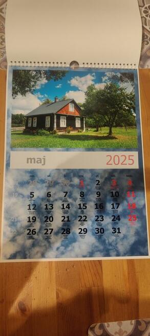 Kalendarz na rok 2025
