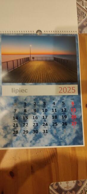 Kalendarz na rok 2025