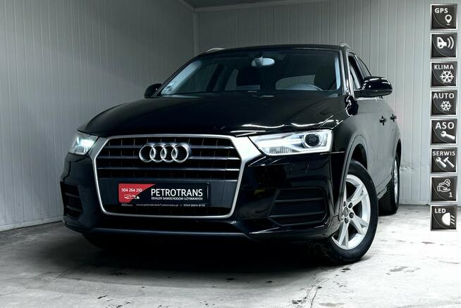 Audi Q3 2.0 TDI / 150KM LED BiKsenon Nawigacja Czujniki Parkowania Tempomat