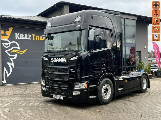 R450 pełna opcja z niemiec na kontrakcie scania cała na poduszce NG (r