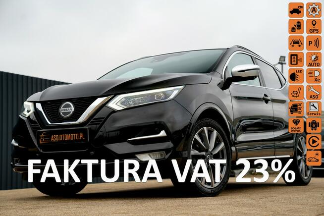 Nissan Qashqai TEKNA+ SKÓRA nawi 4 KAMERY line asist PANORAMA grzane fotele ful led