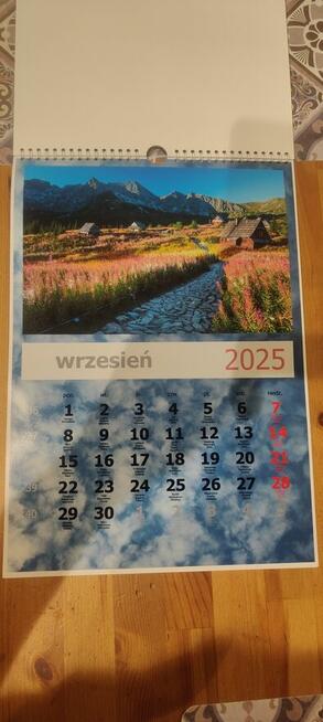 Kalendarz na rok 2025