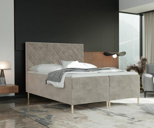 Prześliczne łóżko kontynentalne PIRI 160x200 ZAPRASZAMY