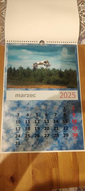 Kalendarz na rok 2025
