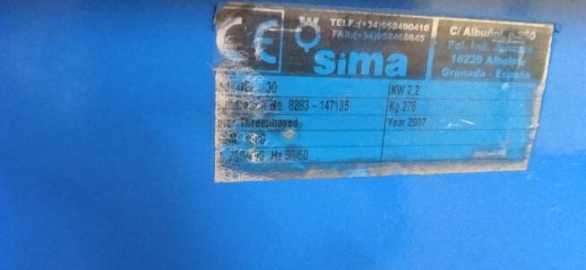 Giętarka elektryczna SIMA DEL 30
