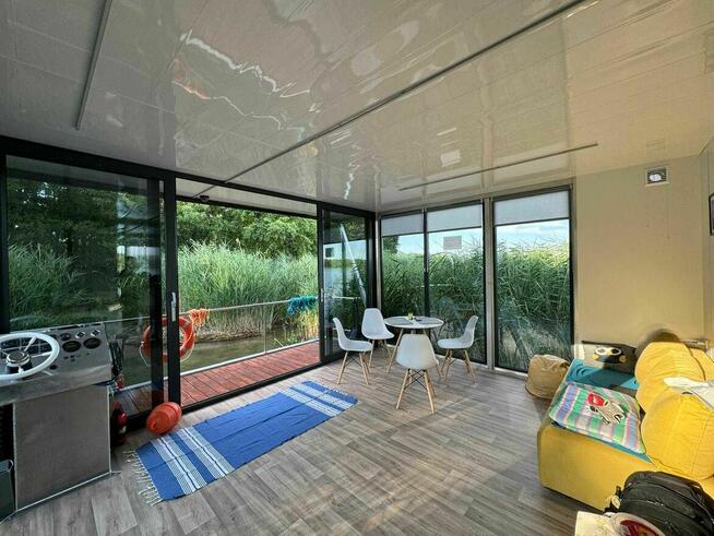 Łódź aluminiowa jacht typu Houseboat 12m