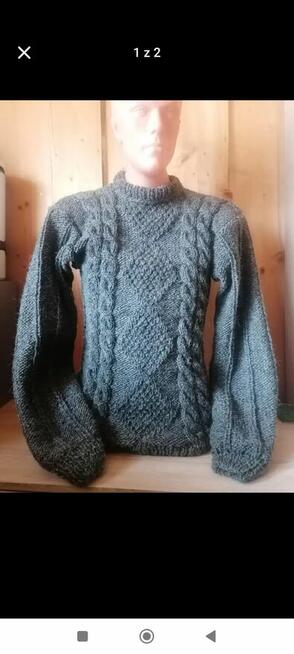 Swetry goralskie, kamizelki itp