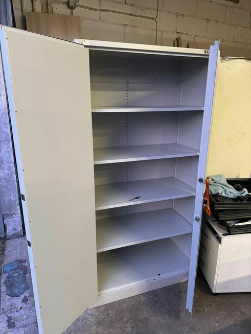 Szafa metalowa szafy do magazynów ciężka gruba stal Konsmeta