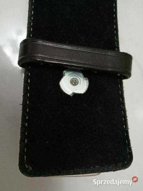 Pas skórzany na rewolwer