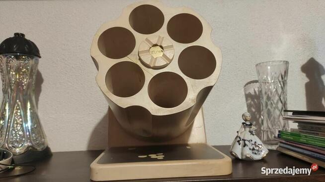 Stojak na wino bębenek rewolwer