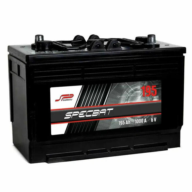 Akumulator Specbat Agro 6V 195Ah 1000A EN lewy plus TCZEW
