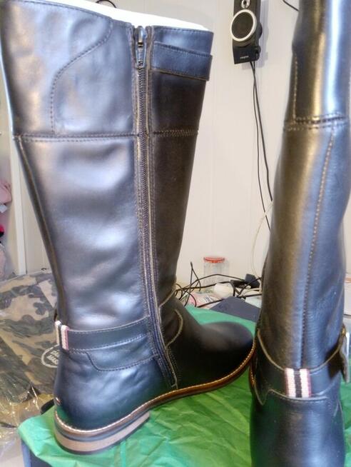 Tommy Hilfiger buty zimowe oficerki skóra nowe oryginalne