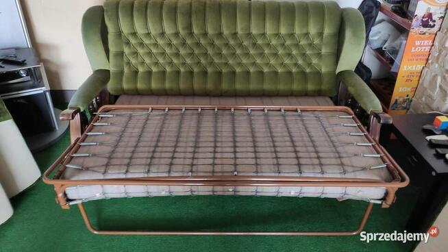 Sofa + fotele rozkładana