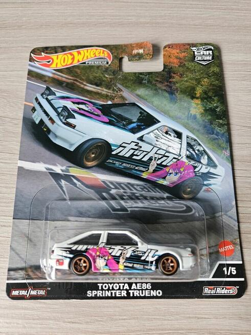 Hot Wheels premium toyota corolla AE86