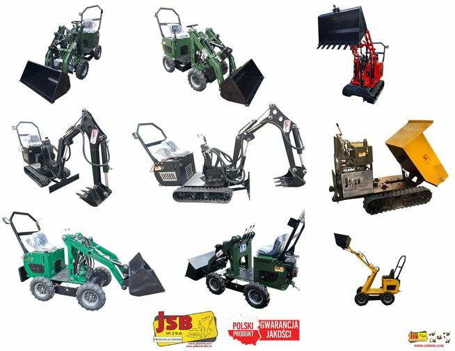 MINI ŁADOWARKA KOŁOWA Z PROSTYM RAMIENIEM MS-L113FS JSB