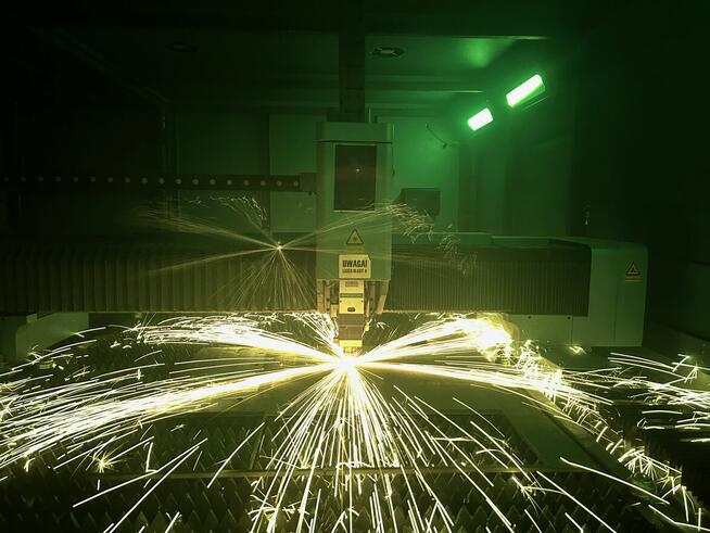 Cięcie laserem blaci i profili