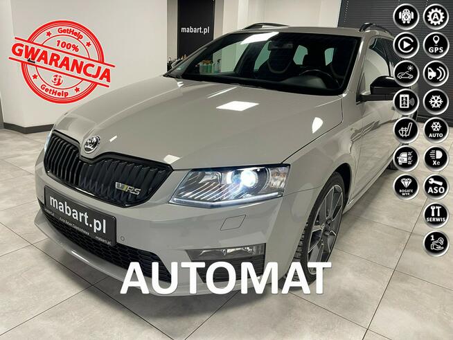 Škoda Octavia RS 2.0 TDI 184KM*DSG*LED*AppleCar*Bi-Xenon*Duża Navi*Nardo Grey*Black