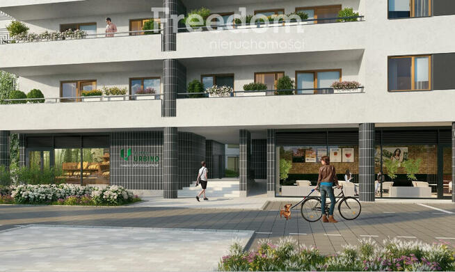 Nowoczesne trzypokojowe mieszkanie z loggią