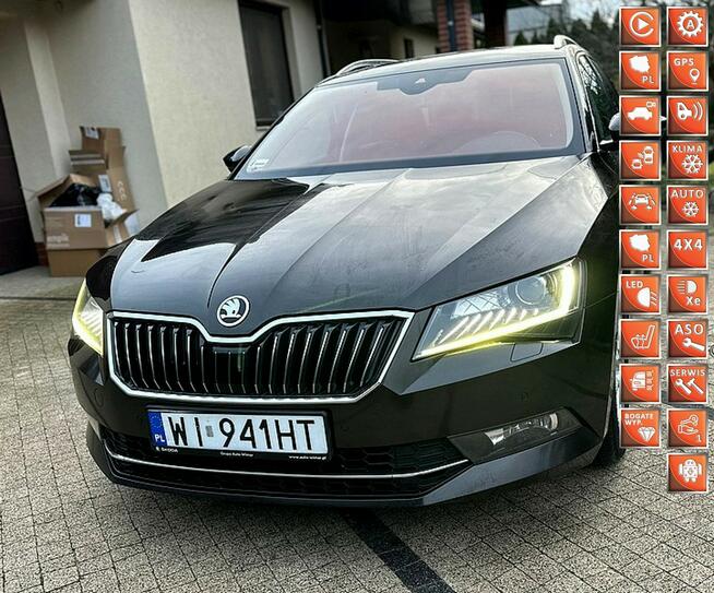 Skoda SuperB Kombi Laurin&Klement 2.0TDI 190KM 4X4 DSG FV23% Salon PL