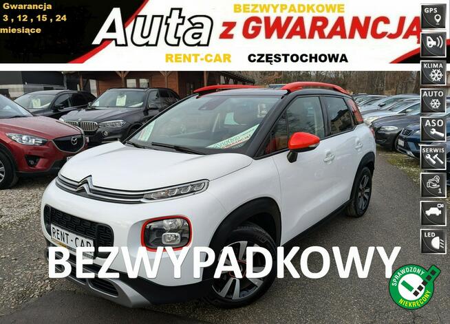 Citroen C3 Aircross 1.2i*83PS*OPŁACONY Bezwypadkowy Nawigacja Kamera Serwis GWARANCJA24