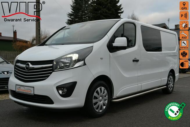 Opel Vivaro *Parktronic*Nawigacja*5osobowy*Kamera cofania*Zarejestrowany