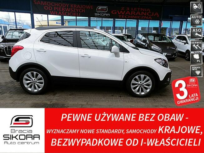 Opel Mokka BIAŁA PERŁA 2xKlimatronic Skóra 3Lata GWARANCJA Krajowy Bezwyp 140KM