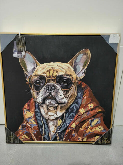 Obraz olejny Martmont Hill 46x46cm -NOWY real foto