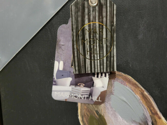 Obraz olejny Martmont Hill 46x46cm -NOWY real foto