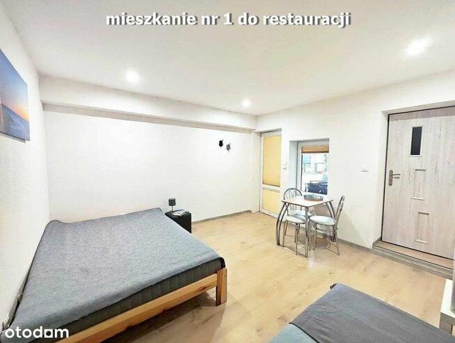 Restauracja z apartamentem i dodatkowymi lokalami