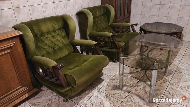 Sofa + fotele rozkładana